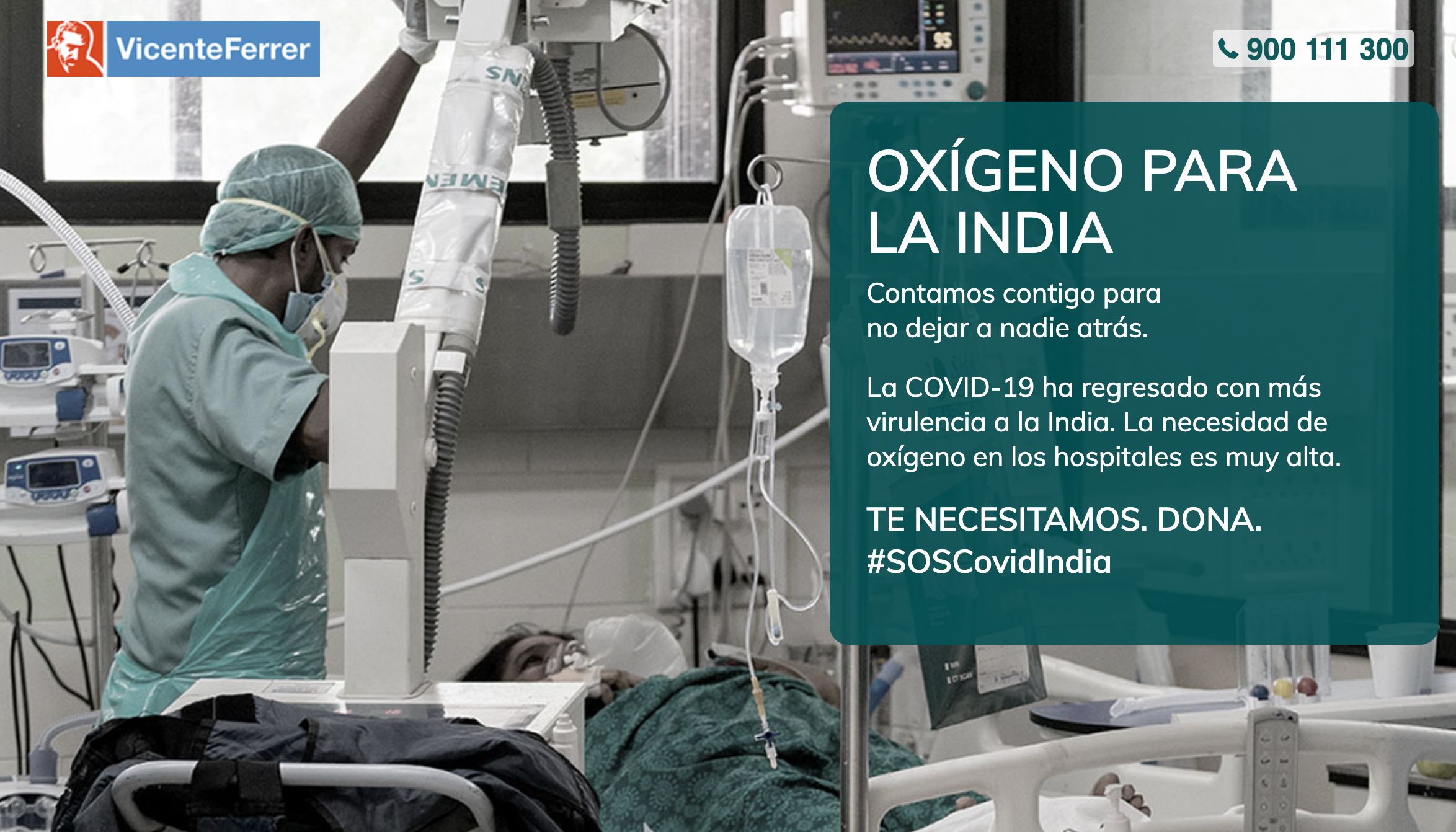 SIAM werkt samen met Vicente Ferrer Foundation in "Oxygen for India"-campagne